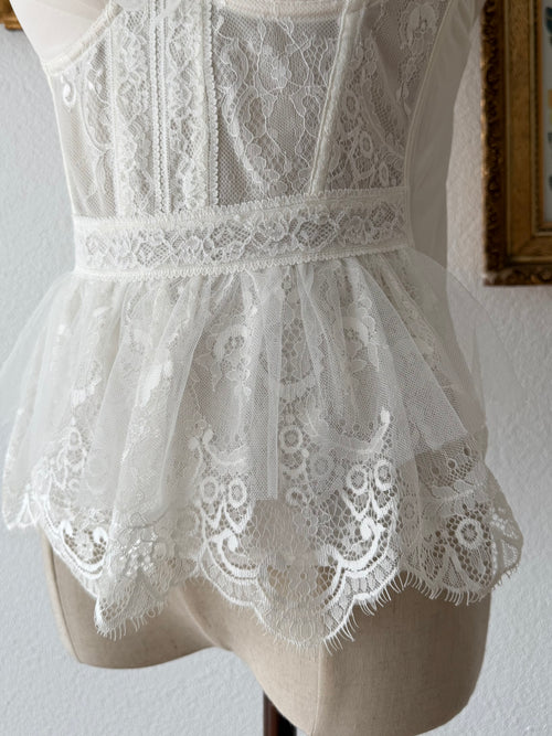 Fairy Lace Bridal Corset Size 80B