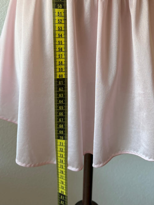 Ashley Taylor Pink Nylon Babydoll size M
