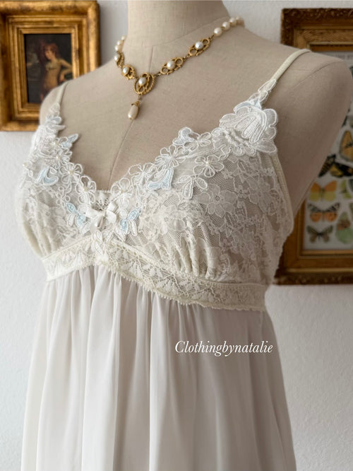 Inbloom Bridal Chiffon Peignoir Size M