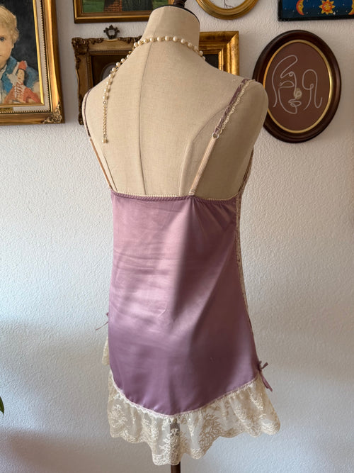 Vintage Purple Brocade Set size S/70/75A