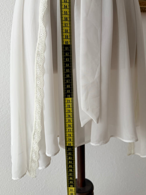 Inbloom Bridal Chiffon Peignoir Size M
