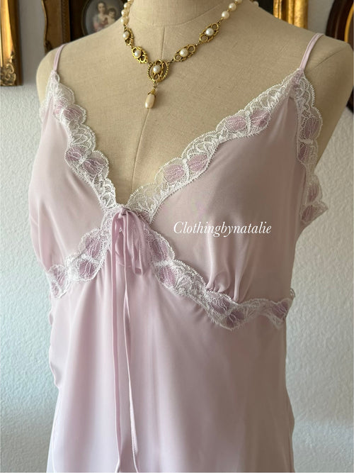 Lila Sheer Chiffon Lounge Set size M