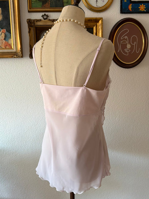 Lila Sheer Chiffon Lounge Set size M