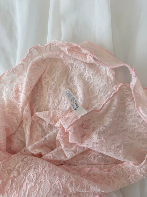 Vintage Chiffon Lace Maxi (S)