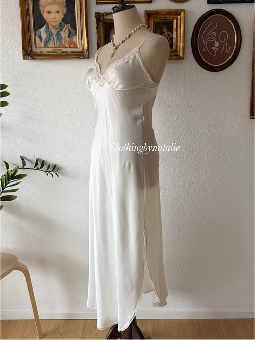 Lingerie Cacique Bridal Satin Peignoir Set Size S