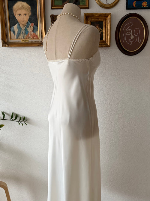 Lingerie Cacique Bridal Satin Peignoir Set Size S