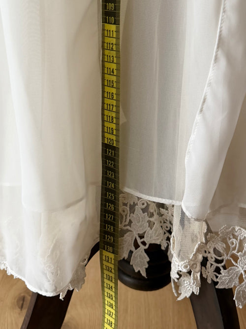 Flora Nikrooz Bridal Maxi Peignoir Set Size S