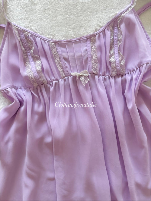 Victoria’s Secret Purple Chiffon Babydoll Size M