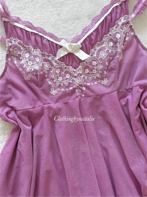 Fairy Lila Mesh Babydoll Size M