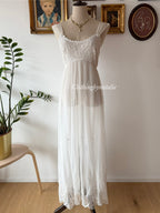Flora Nikrooz Fairy Mesh Maxi Nightgown Size S/M