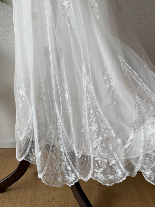 Flora Nikrooz Fairy Mesh Maxi Nightgown Size S/M