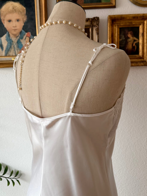 Dentelle Bridal Maxi Peignoir Set Size M