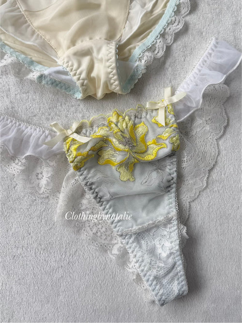 NEW Underwear Set Nude/Green size M
