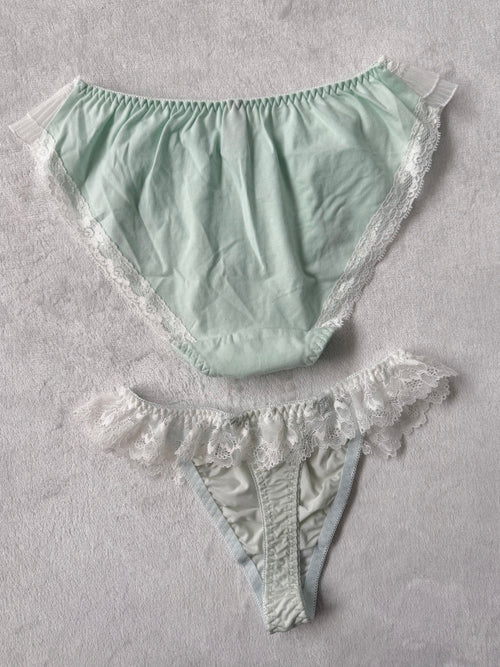 NEW Green Underwear Set size M