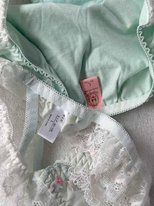 NEW Green Underwear Set size M