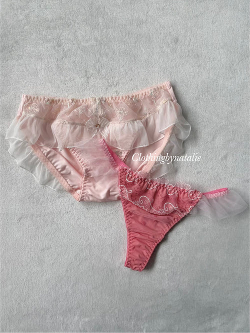 NEW Pink Underwear Set size M