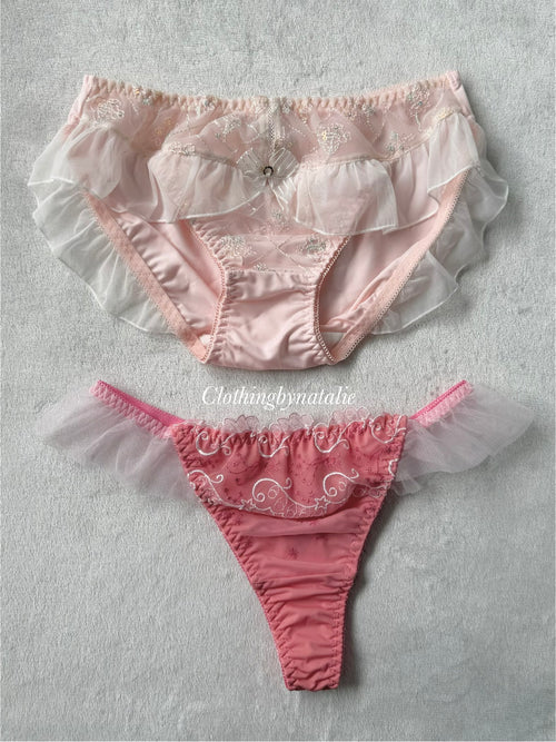 NEW Pink Underwear Set size M
