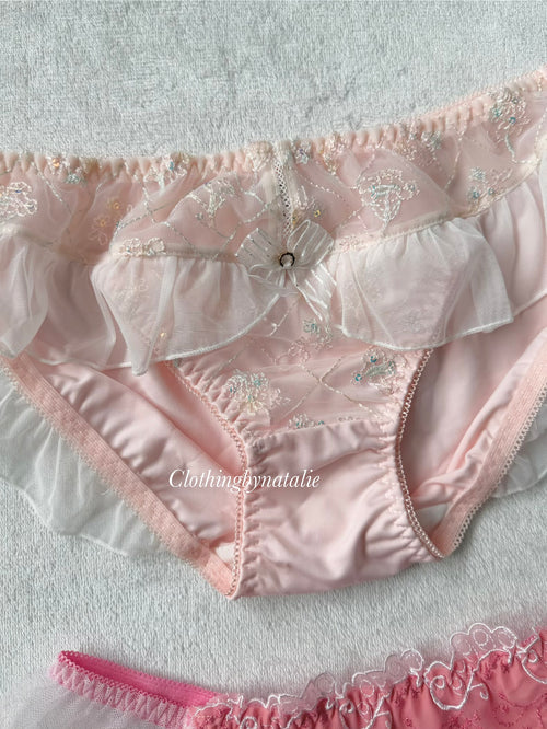 NEW Pink Underwear Set size M