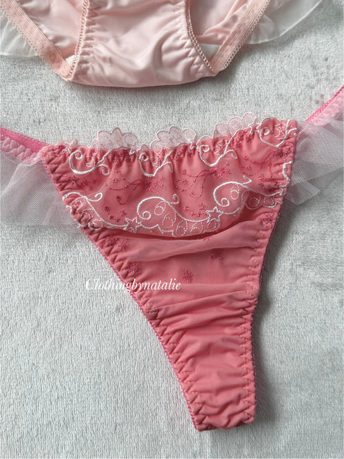 NEW Pink Underwear Set size M