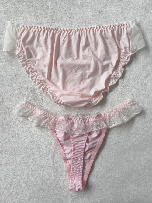 NEW Pink Underwear Set size M