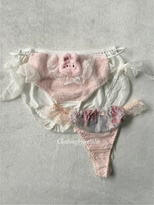 NEW Rabbit Underwear Set Size M