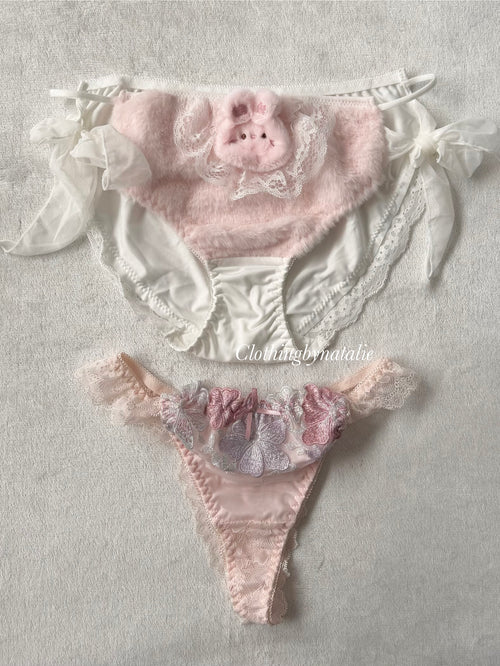 NEW Rabbit Underwear Set Size M