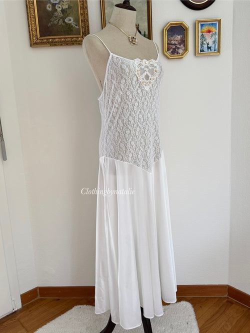 Val-Mode Bridal Nylon Peignoir Set size S/M