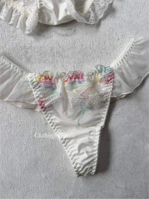 NEW White Underwear Set size M