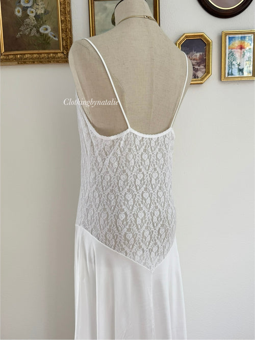 Val-Mode Bridal Nylon Peignoir Set size S/M