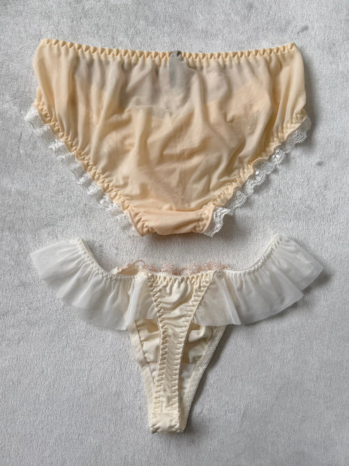 NEW Orange Underwear Set size M