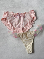 NEW Pink/Yellow Underwear Set size M