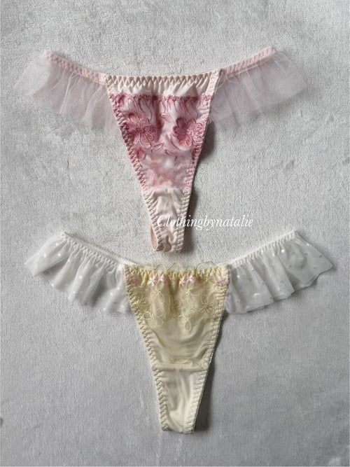 NEW Pink/Yellow Underwear Set size L