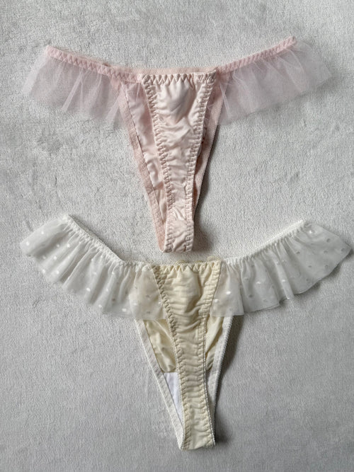 NEW Pink/Yellow Underwear Set size L