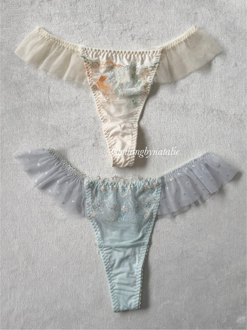 NEW Orange/Blue Underwear Set size L