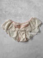 NEW Cream Chiffon Underwear size S/M