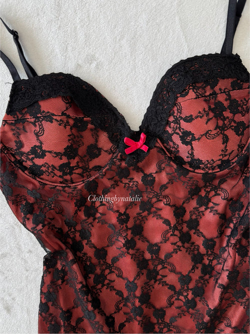 Japanese Black Orange Cami (XS)