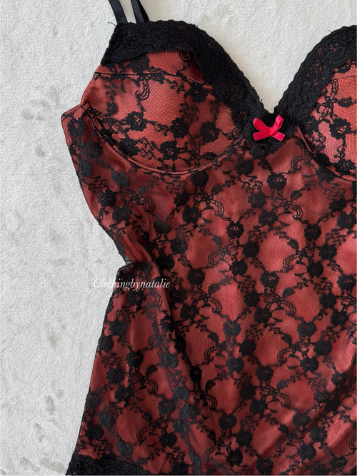 Japanese Black Orange Cami (XS)