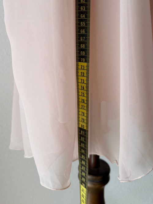Soft Orange Chiffon Babydoll size M