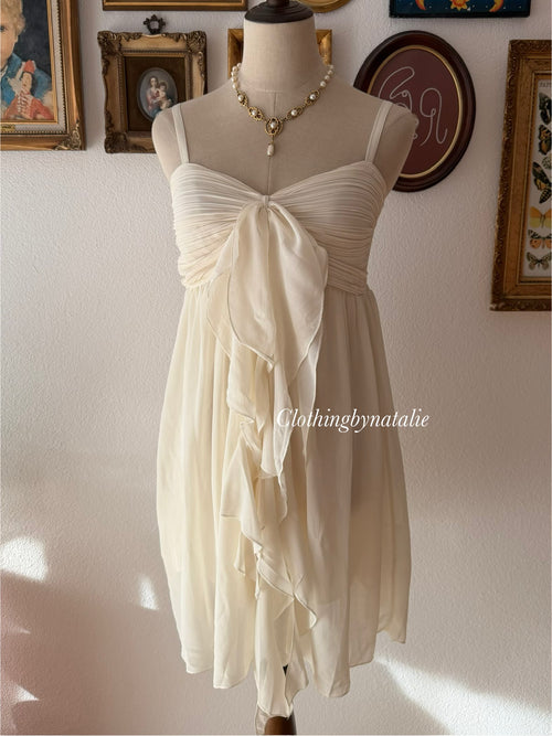 Coquette Cream Chiffon Babydoll size M