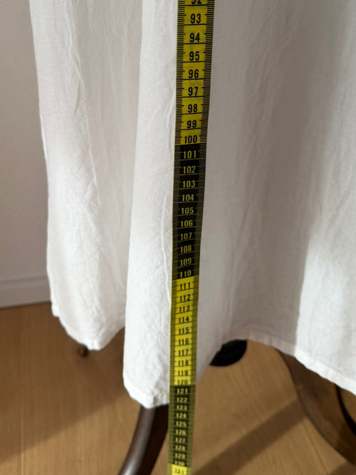 Vintage White Cotton Nightgown size M