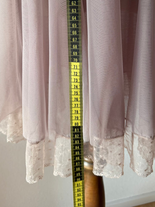 Whimsical Purple Mesh Babydoll size M