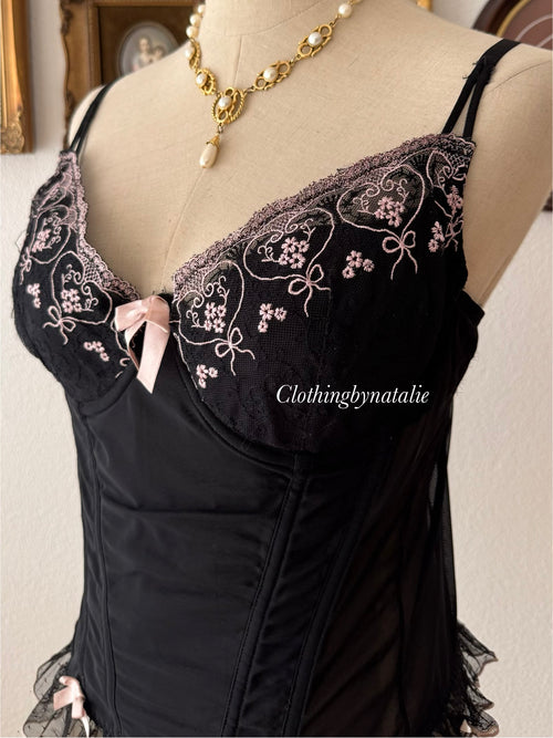 Secret Treasure Black Corset size 38C