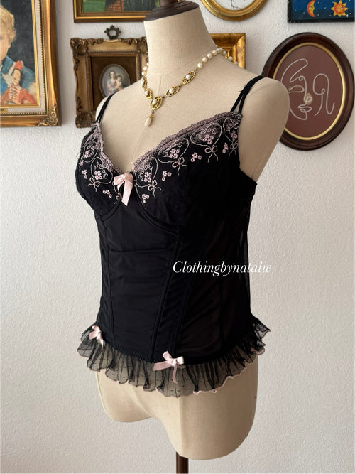 Secret Treasure Black Corset size 38C