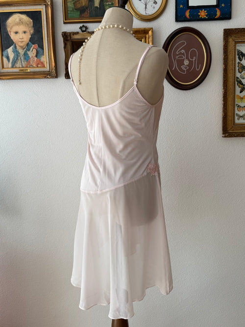 Fairy Pink Nylon Slip Size M