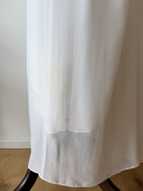 Delicates Bridal Chiffon Peignoir Set Size L