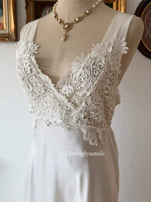 Lingerie Cacique Bridal Peignoir Set Size M/small L