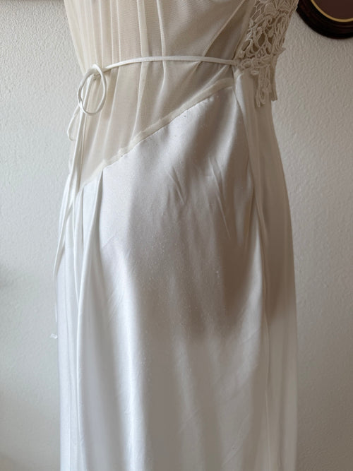 Lingerie Cacique Bridal Peignoir Set Size M/small L