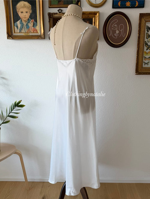 Val Mode Bridal Satin Peignoir Set Size M
