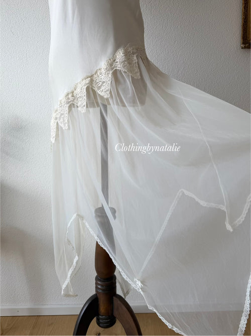 Vintage Fairy Nylon Gown Size S