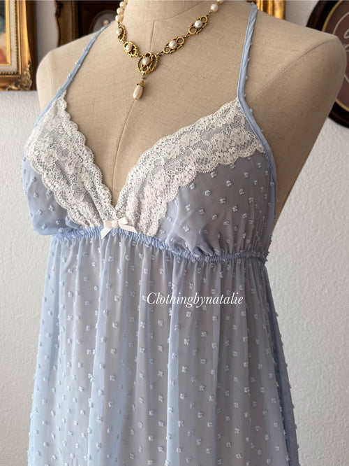 APT.9 Blue Chiffon Slip size S